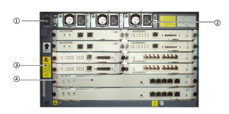 eSpace U1980 rear panel 