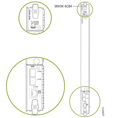 Интерфейсный модуль Juniper SRX5K-SCB4-R