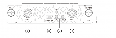 Интерфейсный модуль Juniper SRX-MP-WLAN-IL