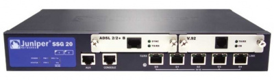 Шлюз безопасности Juniper SSG-20-SH-ADSL2-B