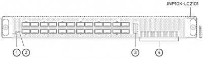 Интерфейсный модуль Juniper MX10K-LC2101-R